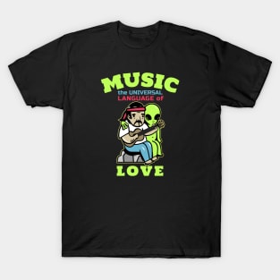 Music, the Universal Language of Love T-Shirt